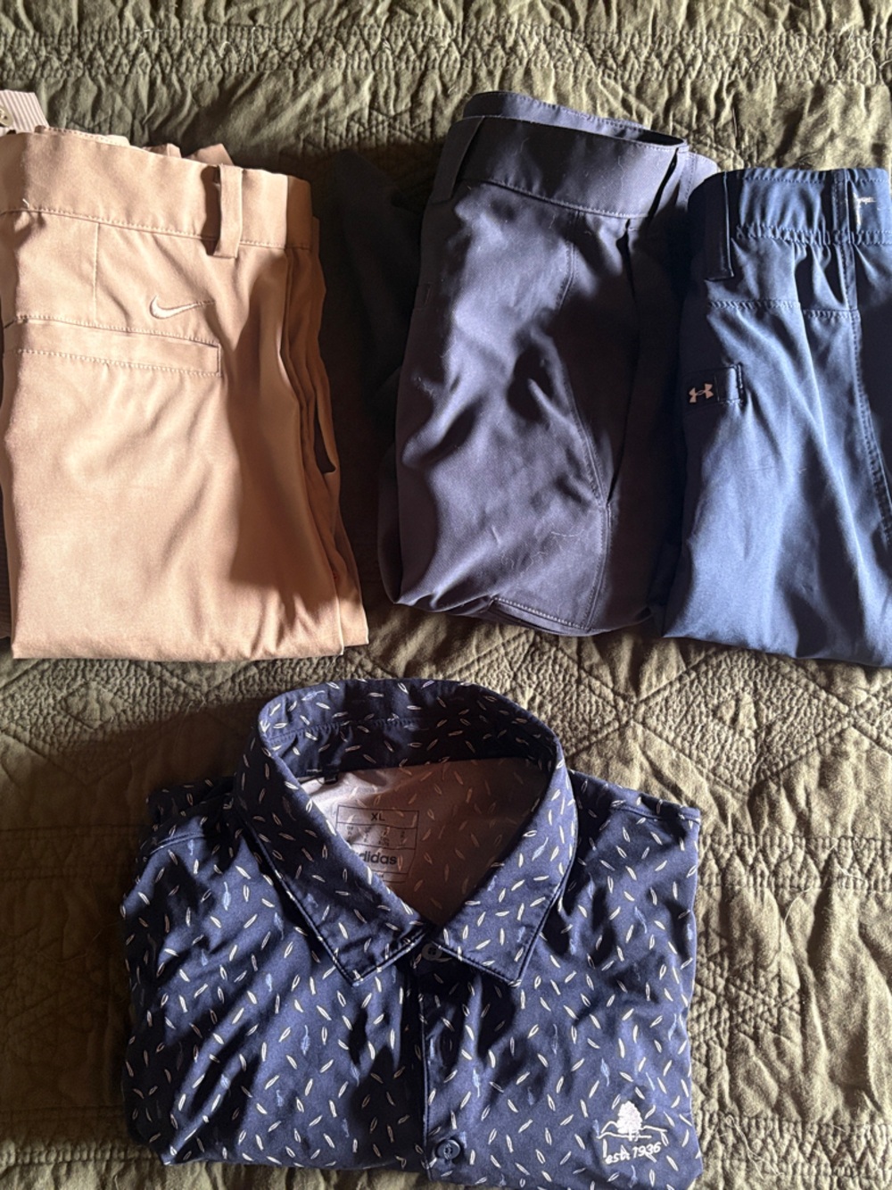 Under Armour Nike Calloway Men’s Golf Shorts Bundle Free Adidas XXL